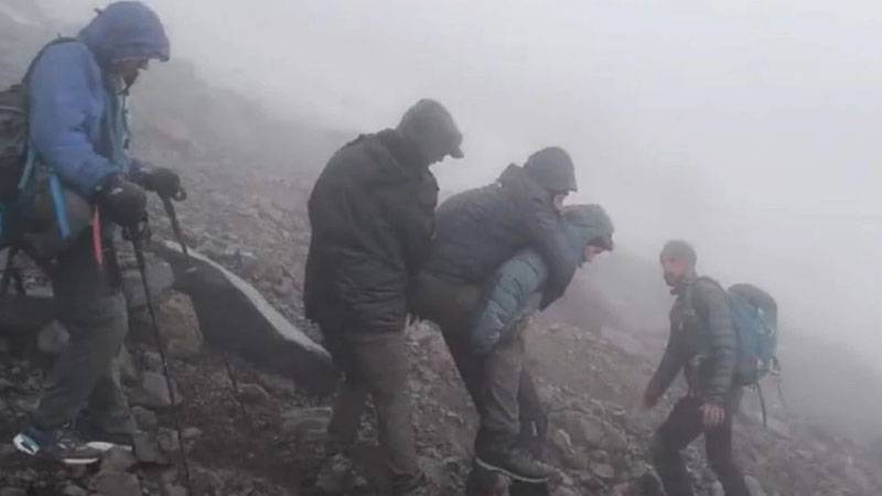 Ağrı Dağı’nda tipide kaybolan 2 kişinin cesedine ulaşıldı