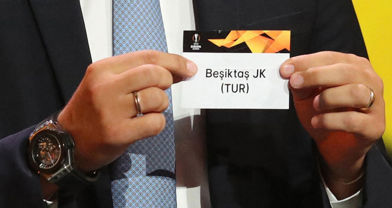 Beşiktaş’ın UEFA Avrupa Ligi’ndeki rakibi belli oldu