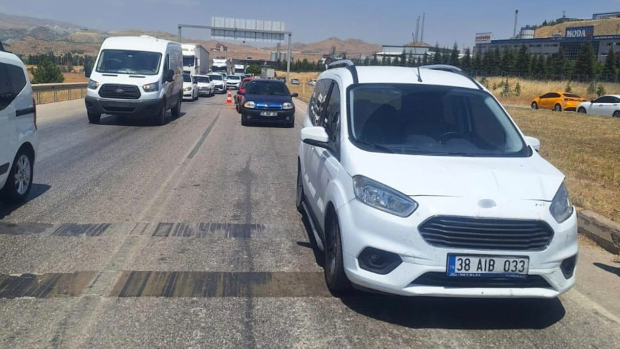 Kırıkkale’de zincirleme kaza: 1 yaralı